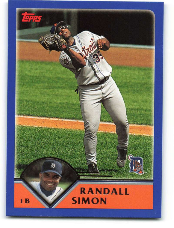 2003 Topps #119 Randall Simon VG Detroit Tigers 