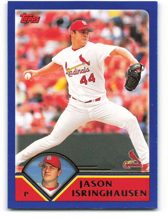 2003 Topps #127 Jason Isringhausen VG St. Louis Cardinals 