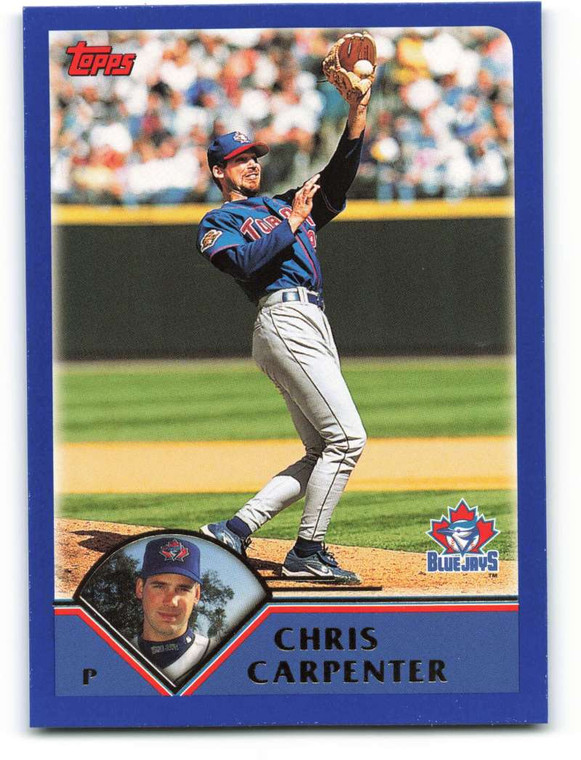 2003 Topps #128 Chris Carpenter VG Toronto Blue Jays 