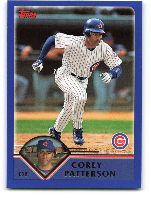2003 Topps #133 Corey Patterson VG Chicago Cubs 