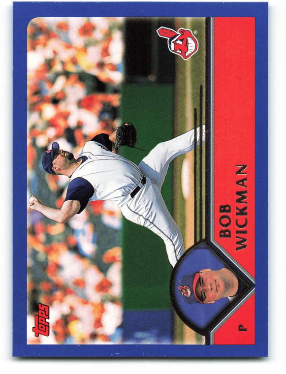 2003 Topps #136 Bob Wickman VG Cleveland Indians 