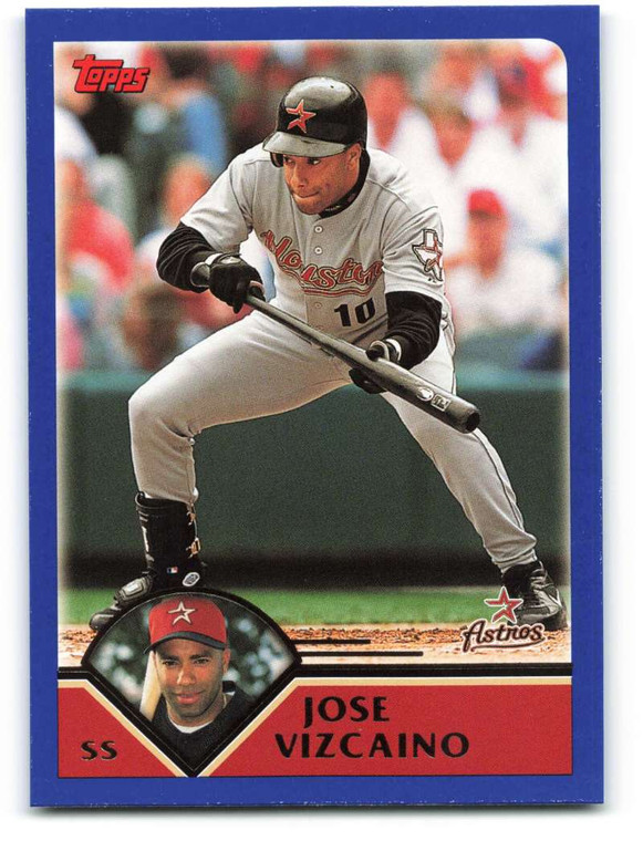 2003 Topps #143 Jose Vizcaino VG Houston Astros 