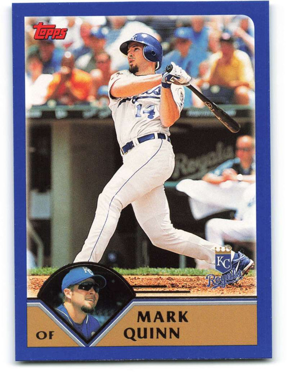 2003 Topps #144 Mark Quinn VG Kansas City Royals 
