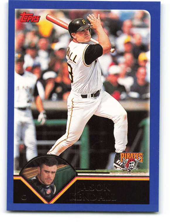 2003 Topps #156 Jason Kendall VG Pittsburgh Pirates 