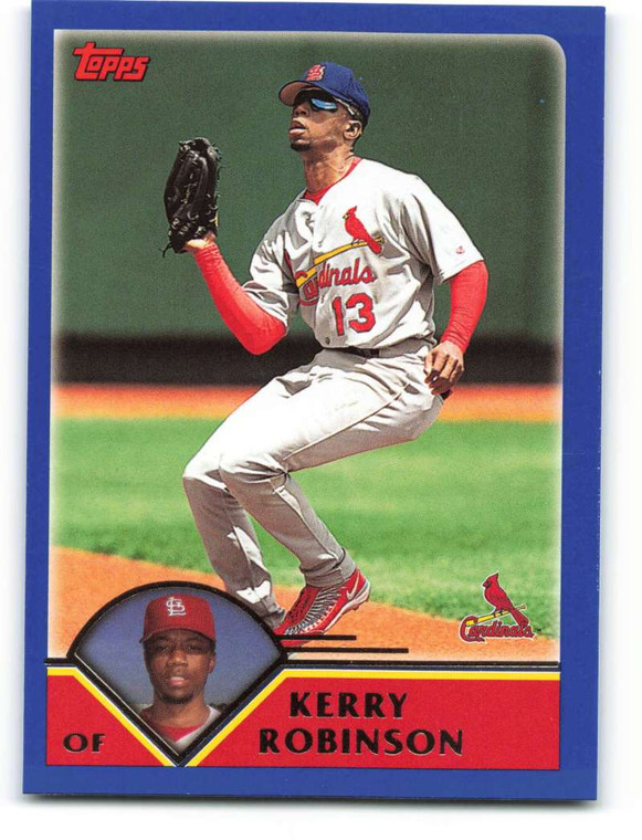 2003 Topps #161 Kerry Robinson VG St. Louis Cardinals 