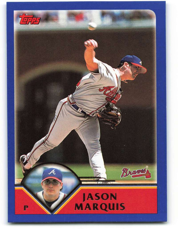 2003 Topps #168 Jason Marquis VG Atlanta Braves 
