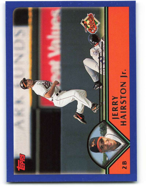 2003 Topps #169 Jerry Hairston Jr. VG Baltimore Orioles 
