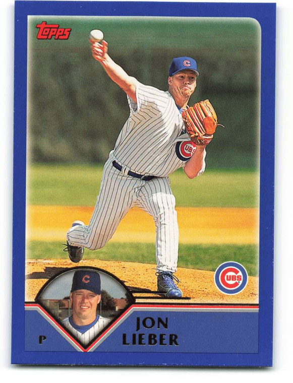 2003 Topps #174 Jon Lieber VG Chicago Cubs 
