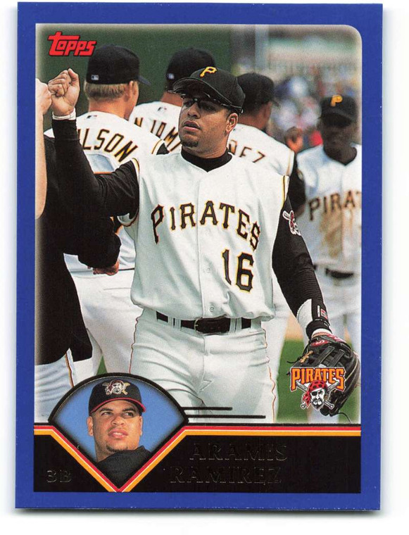 2003 Topps #181 Aramis Ramirez VG Pittsburgh Pirates 
