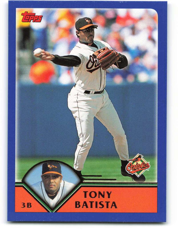 2003 Topps #195 Tony Batista VG Baltimore Orioles 