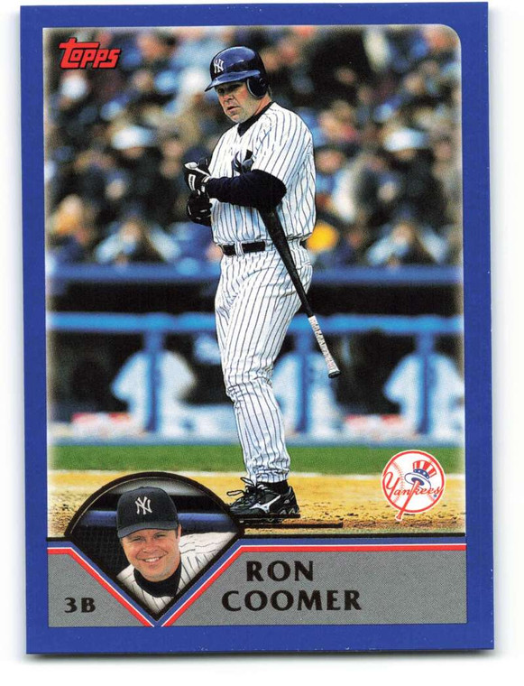 2003 Topps #204 Ron Coomer VG New York Yankees 