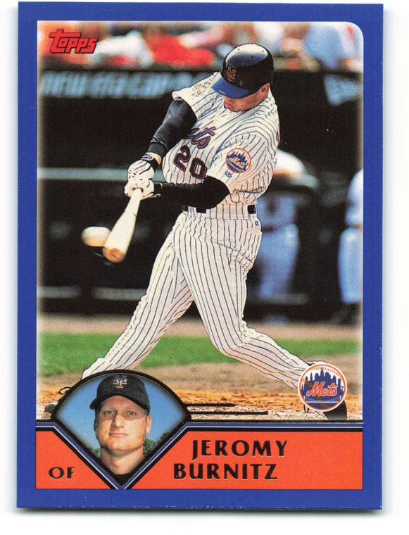 2003 Topps #205 Jeromy Burnitz VG New York Mets 