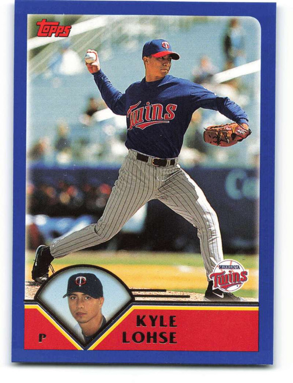 2003 Topps #206 Kyle Lohse VG Minnesota Twins 