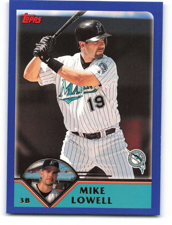 2003 Topps #211 Mike Lowell VG Florida Marlins 