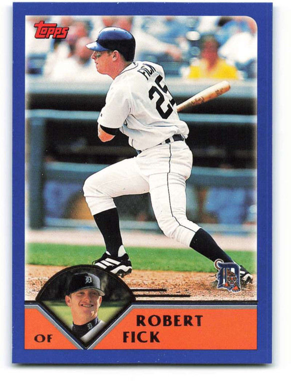 2003 Topps #212 Robert Fick VG Detroit Tigers 