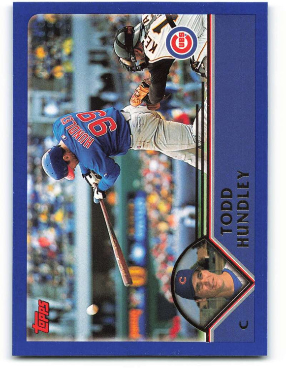 2003 Topps #216 Todd Hundley VG Chicago Cubs 