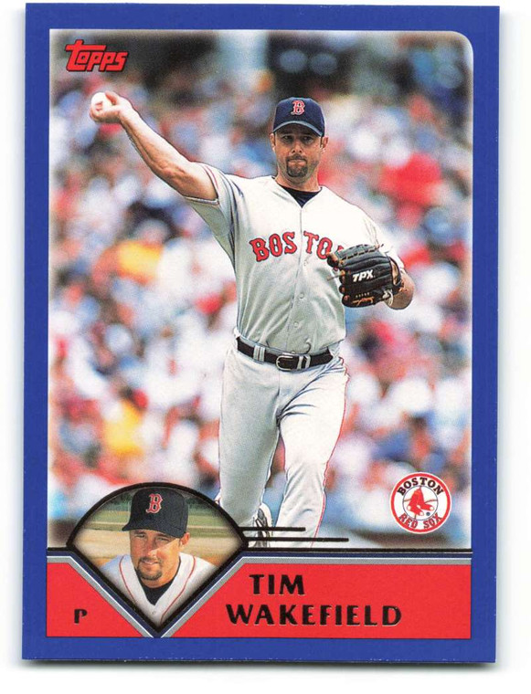 2003 Topps #217 Tim Wakefield VG Boston Red Sox 