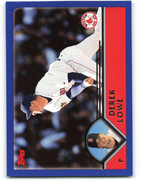 2003 Topps #218 Derek Lowe VG Boston Red Sox 
