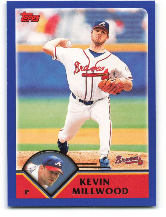 2003 Topps #219 Kevin Millwood VG Atlanta Braves 
