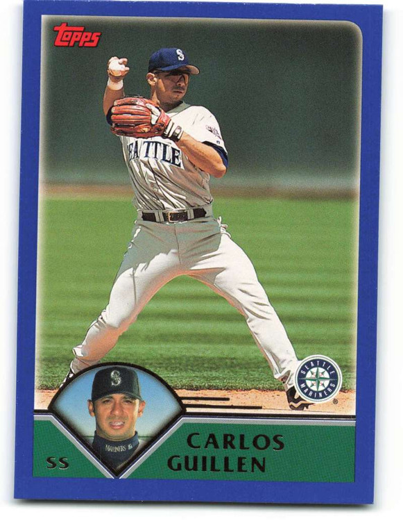 2003 Topps #222 Carlos Guillen VG Seattle Mariners 