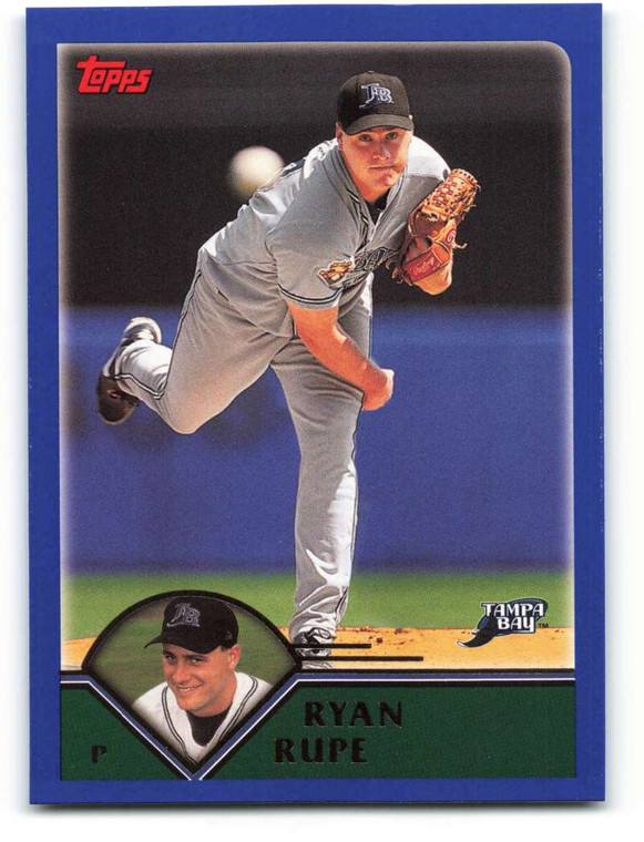 2003 Topps #224 Ryan Rupe VG Tampa Bay Devil Rays 