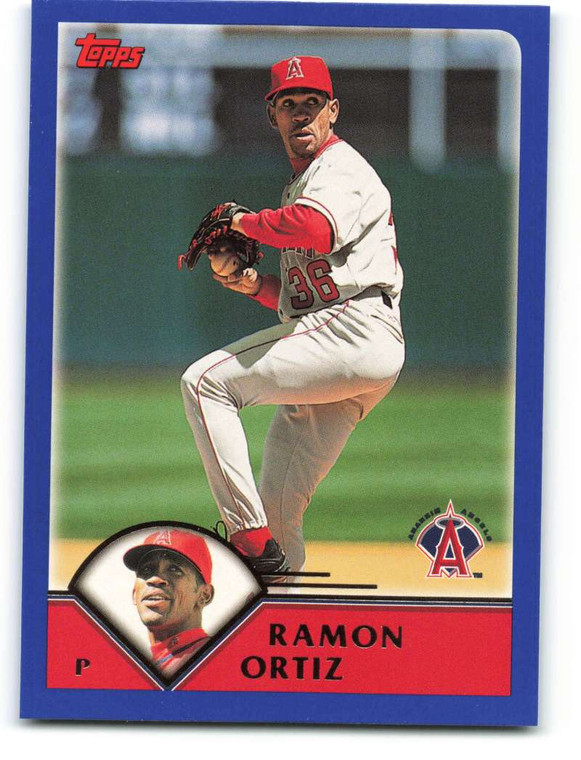 2003 Topps #226 Ramon Ortiz VG Anaheim Angels 