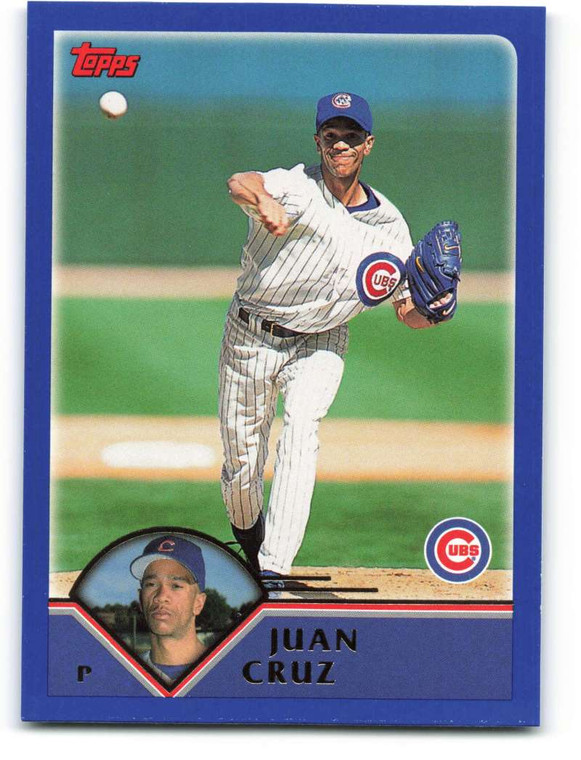 2003 Topps #228 Juan Cruz VG Chicago Cubs 