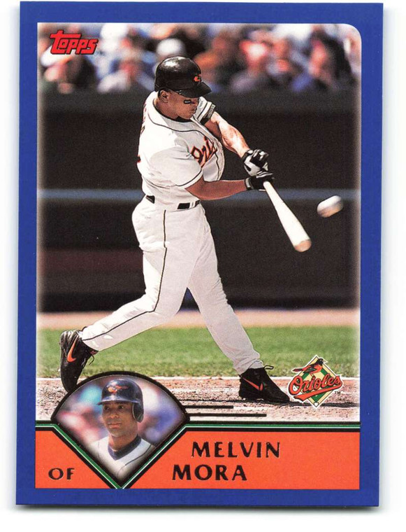 2003 Topps #229 Melvin Mora VG Baltimore Orioles 