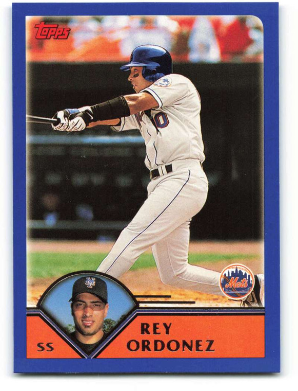 2003 Topps #240 Rey Ordonez VG New York Mets 