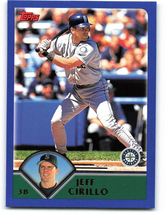 2003 Topps #244 Jeff Cirillo VG Seattle Mariners 