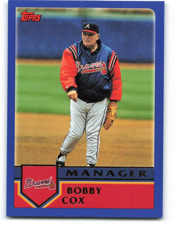 2003 Topps #263 Bobby Cox MG VG Atlanta Braves 