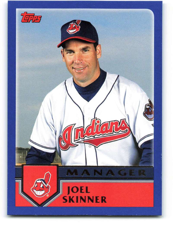 2003 Topps #269 Joel Skinner MG VG Cleveland Indians 