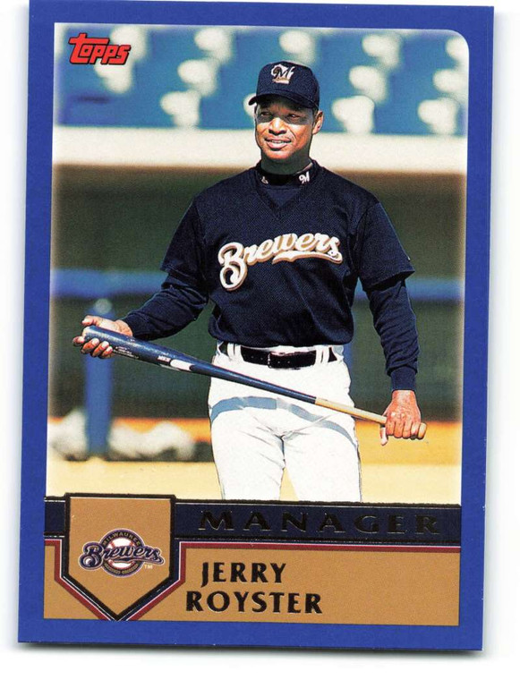 2003 Topps #277 Jerry Royster MG VG Milwaukee Brewers 
