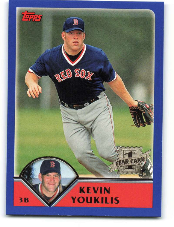 2003 Topps #311 Kevin Youkilis VG RC Rookie Boston Red Sox 