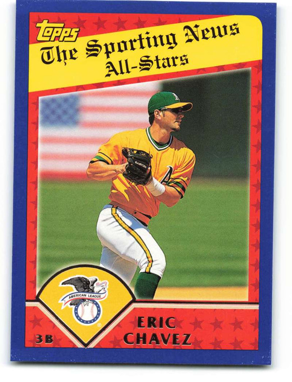 2003 Topps #359 Eric Chavez AS VG Oakland Athletics 