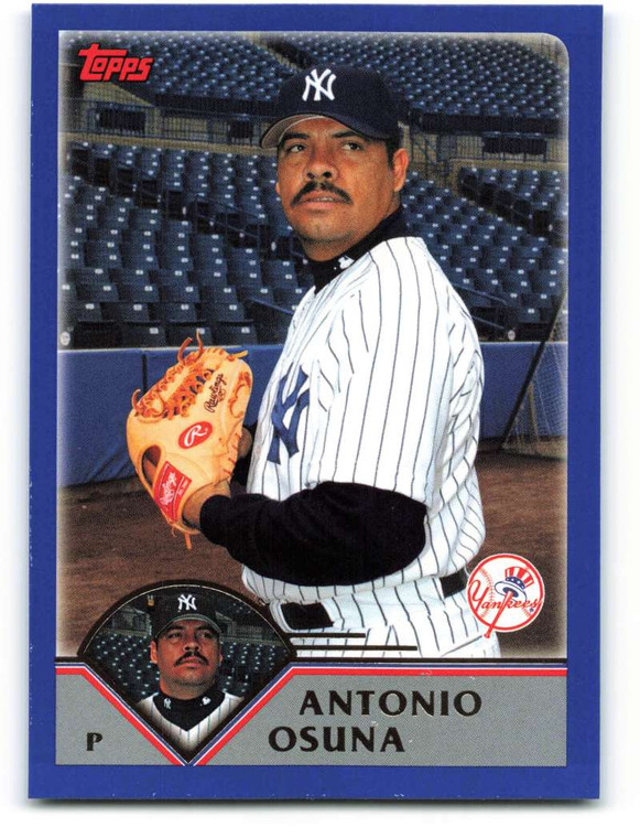 2003 Topps #374 Antonio Osuna VG New York Yankees 