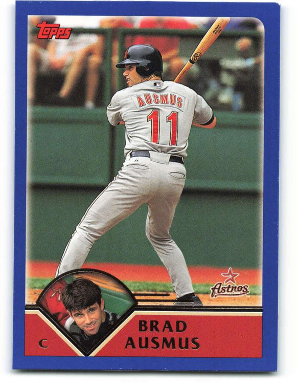 2003 Topps #418 Brad Ausmus VG Houston Astros 