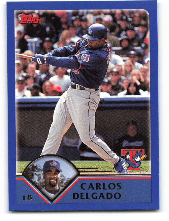 2003 Topps #421 Carlos Delgado VG Toronto Blue Jays 