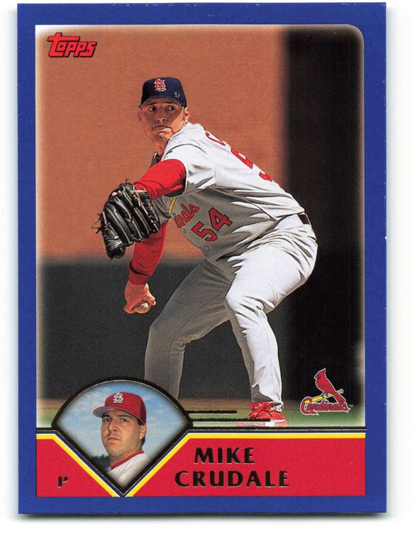 2003 Topps #424 Mike Crudale VG St. Louis Cardinals 