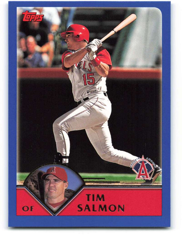 2003 Topps #448 Tim Salmon VG Anaheim Angels 