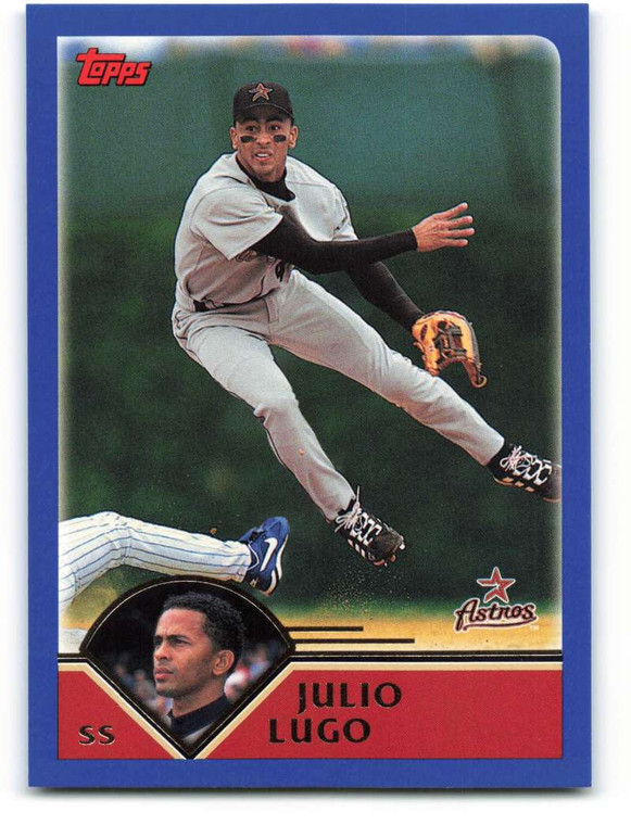 2003 Topps #452 Julio Lugo VG Houston Astros 