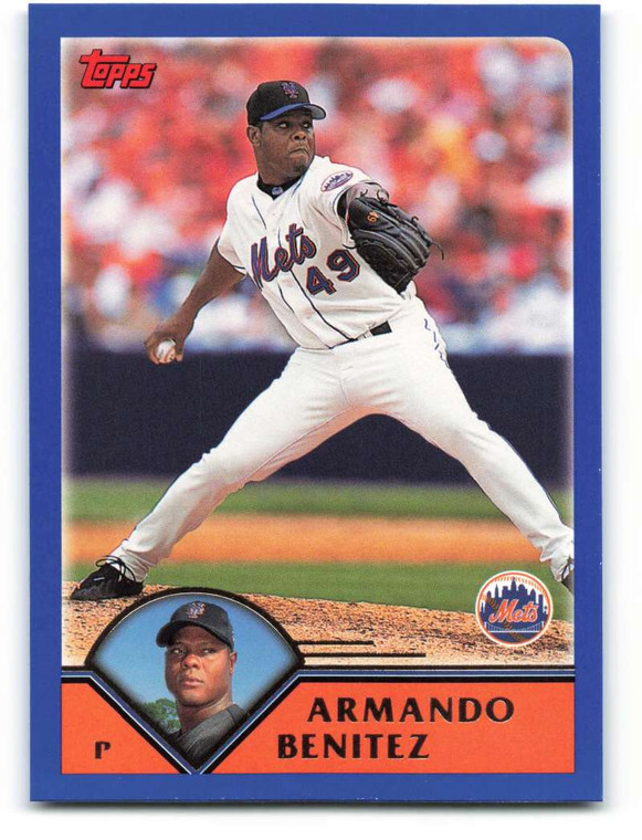 2003 Topps #454 Armando Benitez VG New York Mets 