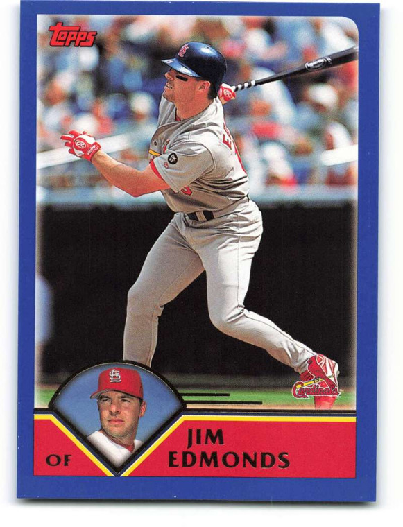 2003 Topps #461 Jim Edmonds VG St. Louis Cardinals 