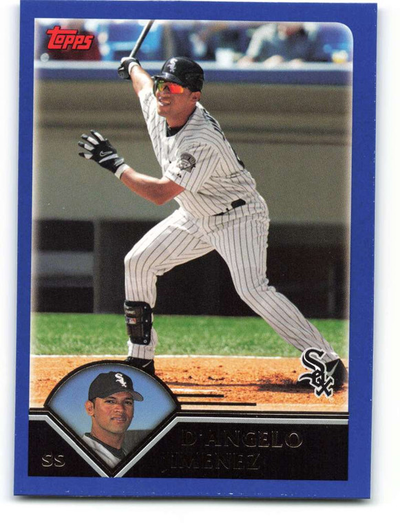 2003 Topps #522 D'Angelo Jimenez VG Chicago White Sox 