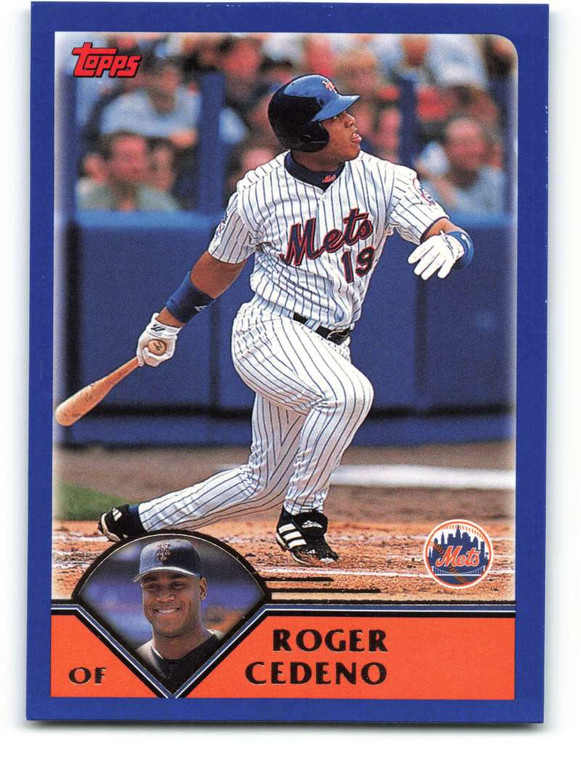 2003 Topps #547 Roger Cedeno VG New York Mets 