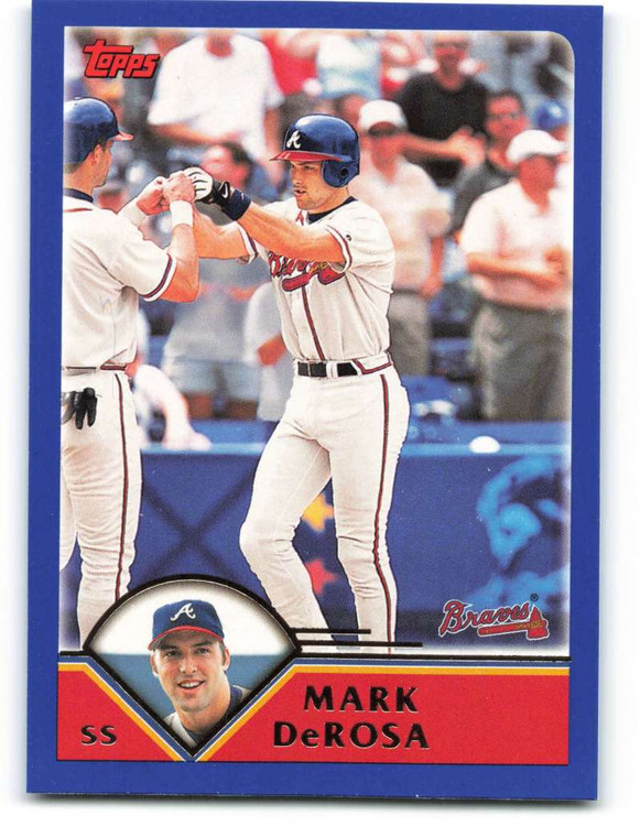 2003 Topps #598 Mark Derosa VG Atlanta Braves 