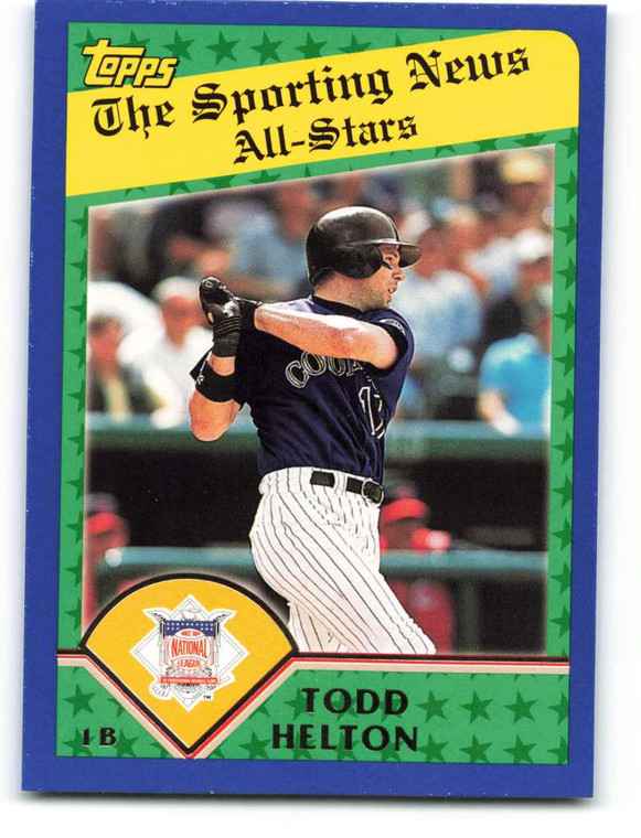 2003 Topps #709 Todd Helton AS VG Colorado Rockies 