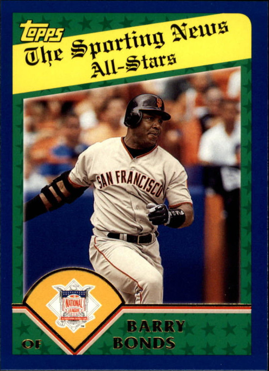 2003 Topps #713 Barry Bonds AS VG San Francisco Giants 