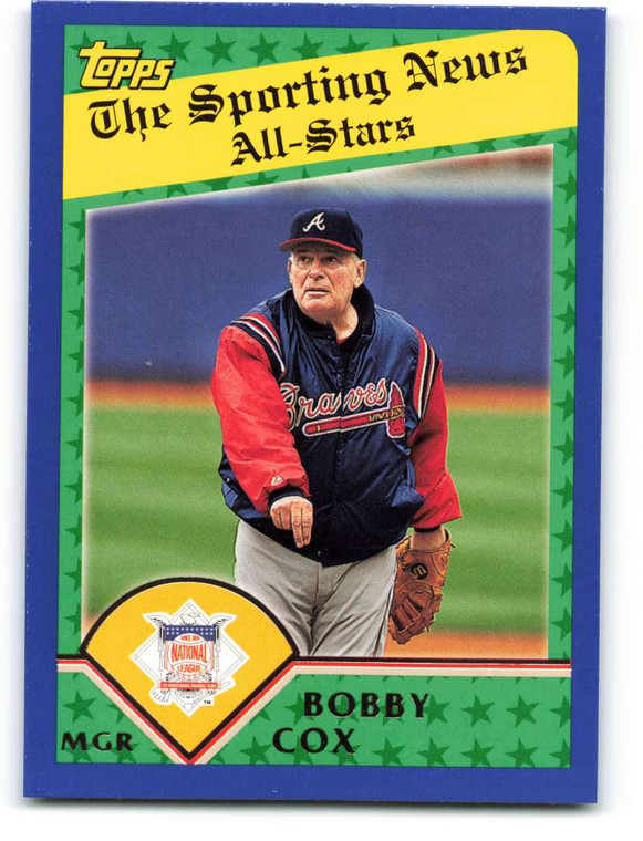 2003 Topps #719 Bobby Cox AS VG Atlanta Braves 