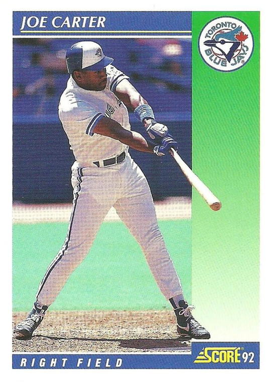 1992 Score #90 Joe Carter VG  Toronto Blue Jays 